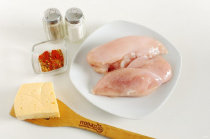 Куриные рулетики с сыром в мультиварке