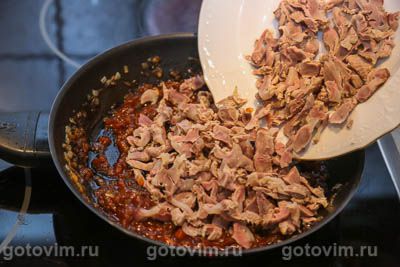 Куриные желудки в соусе барбекю Куриные желудки в соусе барбекю