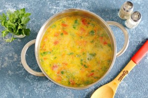 Куриный суп по-болгарски