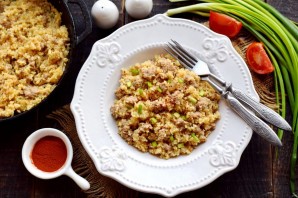 Кус-кус с фаршем