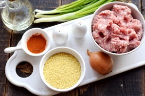 Кус-кус с фаршем