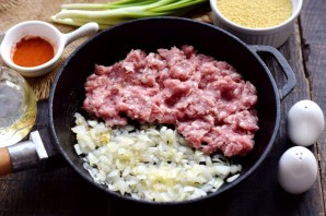 Кус-кус с фаршем
