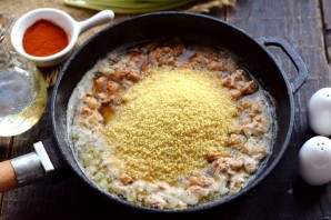 Кус-кус с фаршем