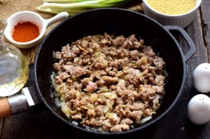 Кус-кус с фаршем