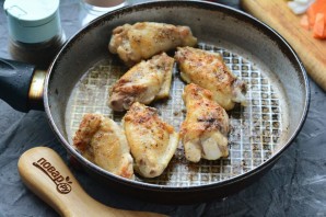 Лагман со стручковой фасолью