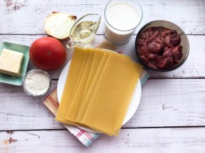Лазанья с печенью