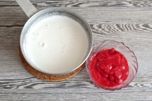 Малиновый крем для торта
