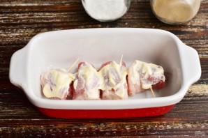 Мясные рулетики по-французски