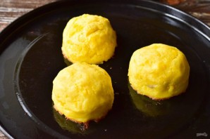 Мясо запеченное в пюре