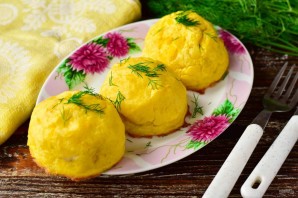 Мясо запеченное в пюре