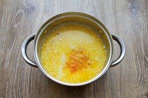 Молочный куриный суп