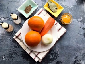 Морковно-апельсиновый суп Морковно-апельсиновый суп