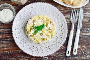 "Оливье" для диабетиков