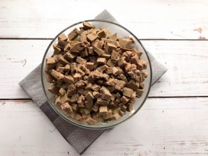 "Оливье" с печенью "Оливье" с печенью