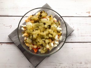 "Оливье" с печенью "Оливье" с печенью