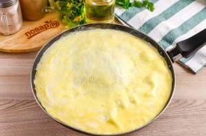 Омлет конвертиком с начинкой