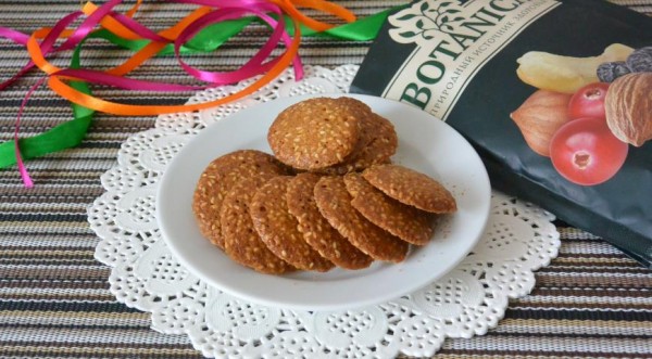 Ореховое печенье с кунжутом, пошаговый рецепт с фото Ореховое печенье с кунжутом, пошаговый рецепт с фото