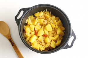 Овощное рагу с картошкой