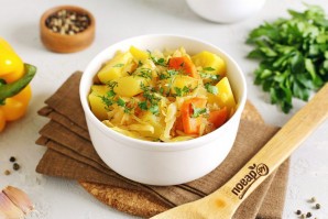 Овощное рагу с картошкой