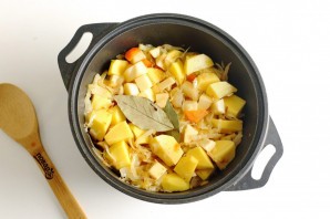 Овощное рагу с картошкой