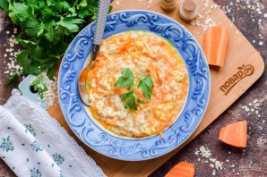 Овсяная каша с морковью Овсяная каша с морковью