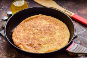 Овсяноблин с красной рыбой Овсяноблин с красной рыбой