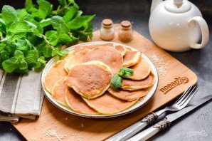 Панкейки с маскарпоне