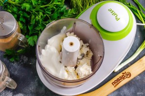 Паста для бутербродов из зелени