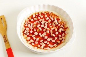 Пицца с бужениной