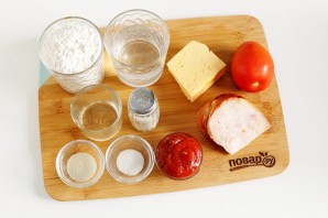 Пицца с бужениной