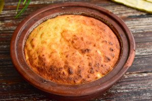 Пирог с творогом на молоке Пирог с творогом на молоке