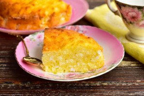 Пирог с творогом на молоке Пирог с творогом на молоке