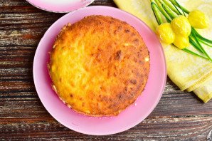 Пирог с творогом на молоке Пирог с творогом на молоке