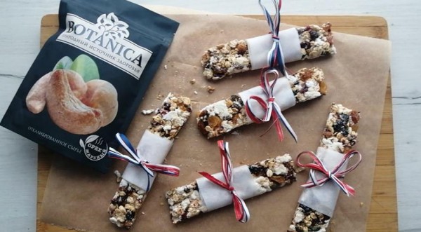 Полезные батончики, пошаговый рецепт с фото