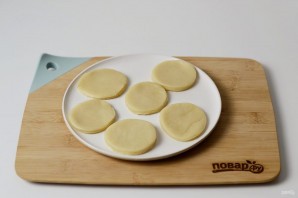 Постные корзиночки из песочного теста