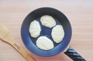 Пшенные оладьи на кефире