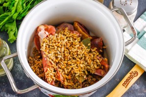 Рассольник с уткой