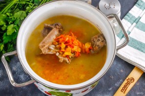 Рассольник с уткой