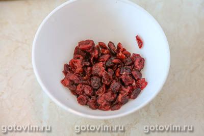 Рис с вяленой клюквой, приготовленный в сковороде Рис с вяленой клюквой, приготовленный в сковороде