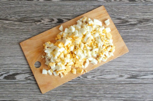 Рисовый салат с треской