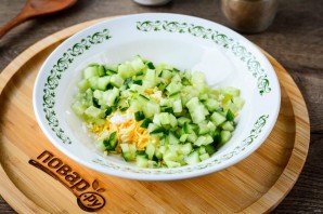 Рулет из лаваша с икрой минтая