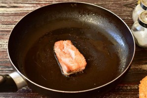 Рыбный бургер