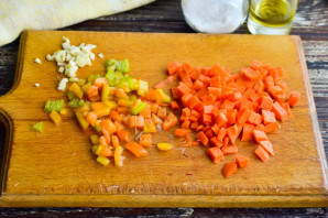 Салат "Фитнес" с курицей Салат "Фитнес" с курицей