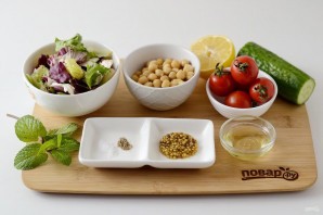 Салат с нутом