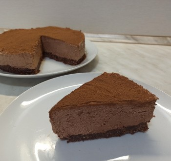 Шоколадный чизкейк без выпечки Шоколадный чизкейк без выпечки