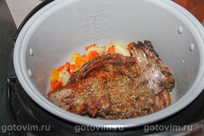 Шурпа из свиных ребрышек в мультиварке Шурпа из свиных ребрышек в мультиварке