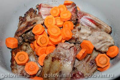 Шурпа из свиных ребрышек в мультиварке Шурпа из свиных ребрышек в мультиварке