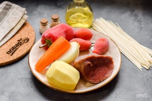 Шурпа с телятиной