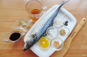 Скумбрия в соусе терияки