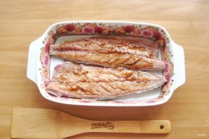 Скумбрия в соусе терияки